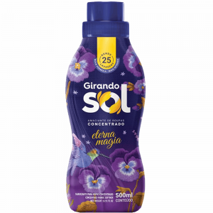 Amaciante Girando Sol Concent.500ml Lila