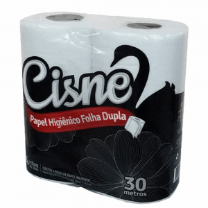 Papel Hig.Cisne F.Dupla 30mt C/12