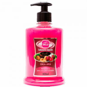 Sabonete Liq.Bello 450ml Rf.Cereja/Avela