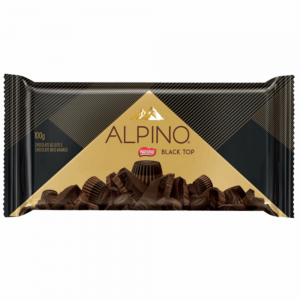 Barra Chocolate Nestle 90gr Alpino Blac
