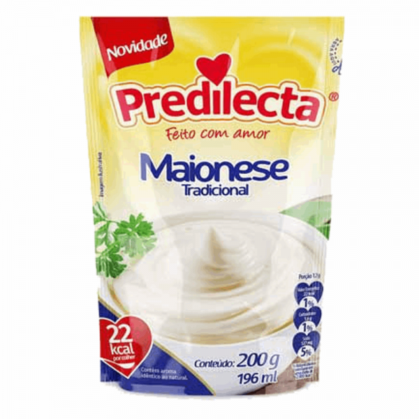 Maionese Predilecta 200gr Sach.