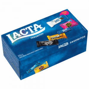 Bombons Lacta 250,6gr Favoritos