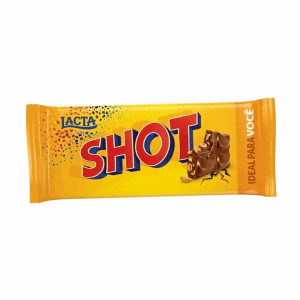 Barra Chocolate Lacta 90gr Shot