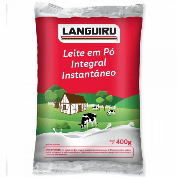 Leite Po Languiru 400gr Sach.