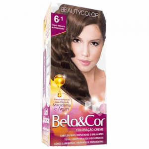 Tintura Bela&cor 6.1 Louro Escuro Acinze