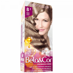 Tintura Bela&cor 8.1 Louro Cinza Claro
