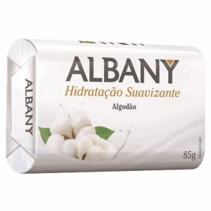 Sabonete Albany Suave 85gr Branco