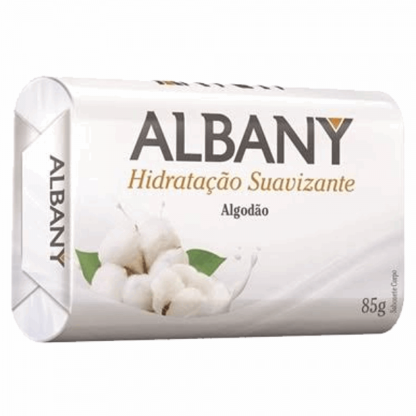 Sabonete Albany Suave 85gr Branco