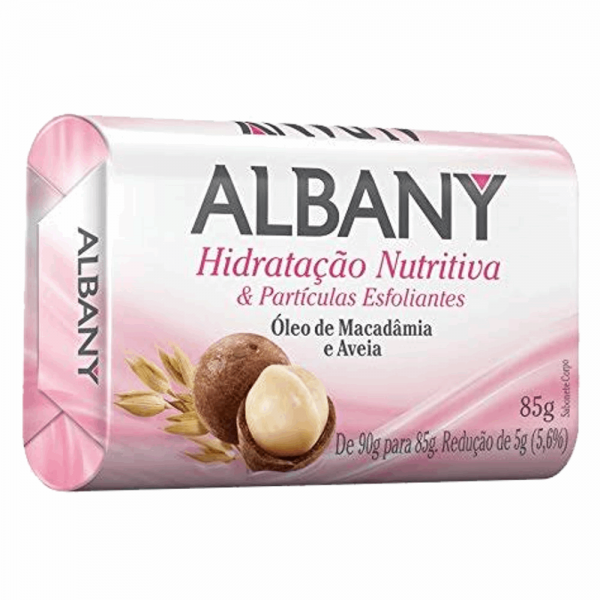 Sabonete Albany Suave 85gr Rosa