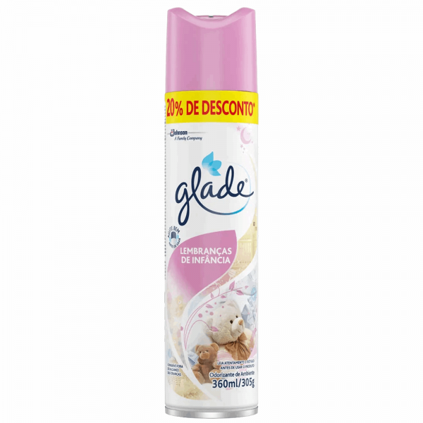 Odoriz.Amb.Glade 360ml 20% Desc.Lemb.Inf