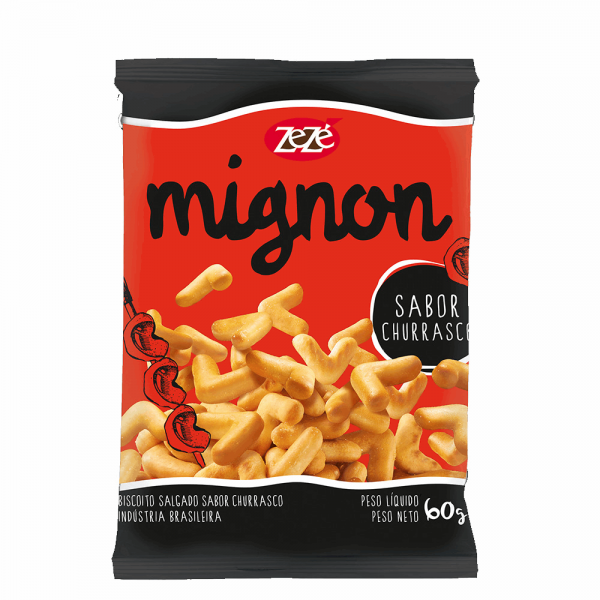 Bisc.Zeze Mignon 60gr Churrasco