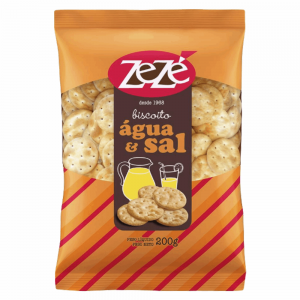 Bisc.Zeze 200gr Agua/Sal