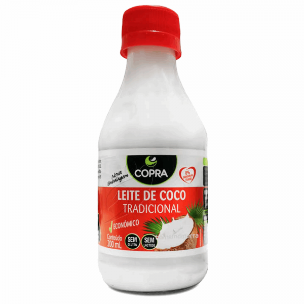 Leite Coco Copra 200ml Vd 9%