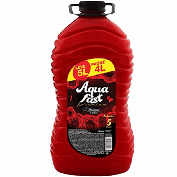Amaciante Aqua Fast Lv5pg4lt Vermelho