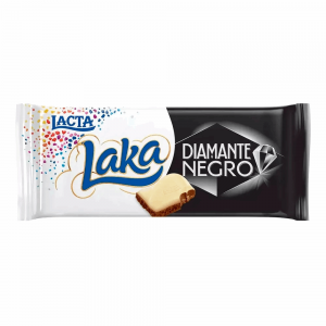 Barra Chocolate Lacta 90gr Diamante Laka