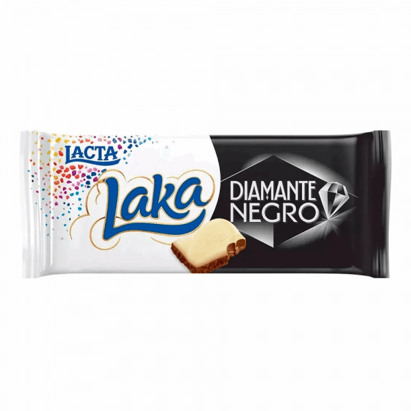 Barra Chocolate Lacta 90gr Diamante Laka