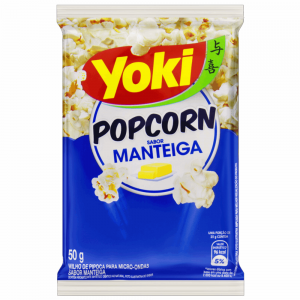 Pipoca Micro.Yoki 50gr Manteiga