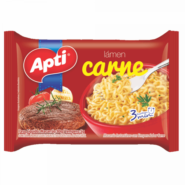 Massa Inst.Apti 85gr Carne