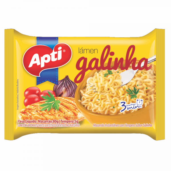 Massa Inst.Apti 85gr Galinha