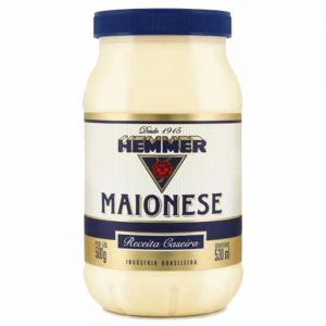 Maionese Hemmer 500gr Pt Receita Caseira