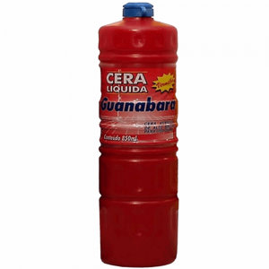 Cera Guanabara Liq. 850ml Vermelha