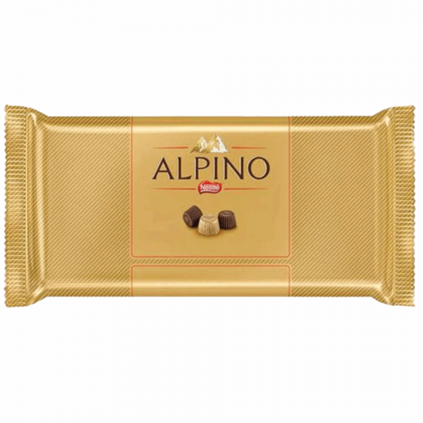 Barra Chocolate Nestle 90gr Alpino