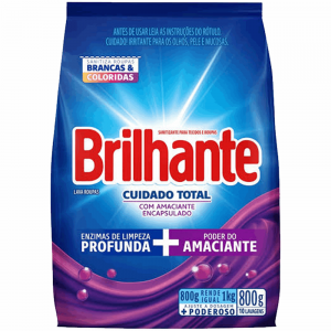 Lava Roupas Po Brilhante 800gr Cuid.Tota