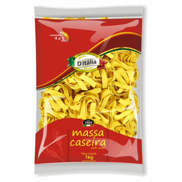 Massa Ditalia Caseira Ninho 1kg Papparde