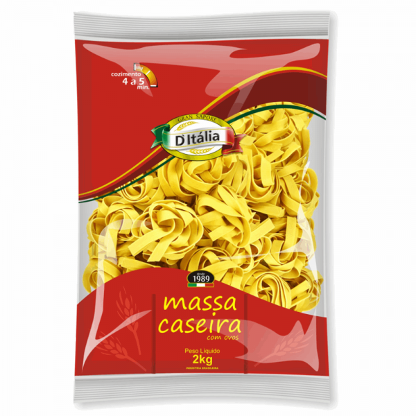 Massa Ditalia Caseira Ninho 2kg Papparde