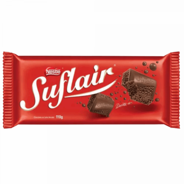 Barra Chocolate Nestle 110gr Suflair Lei