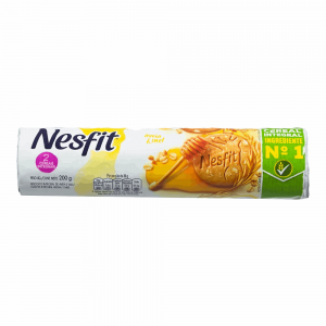 Bisc.Nesfit 200gr Aveia e Mel