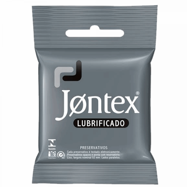 Preservativo Jontex C/3 Lubrificado