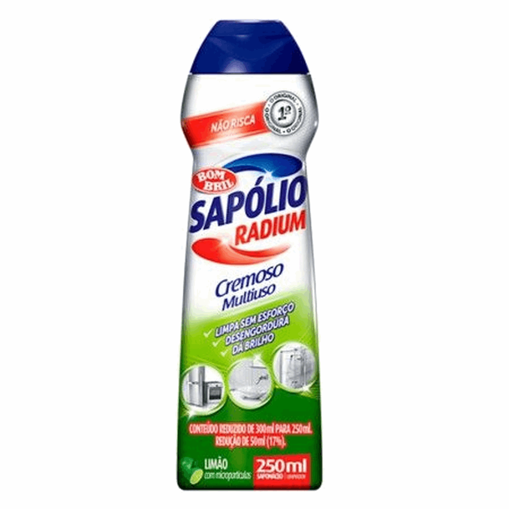 Sapolio Radium Cremoso 250ml Limao