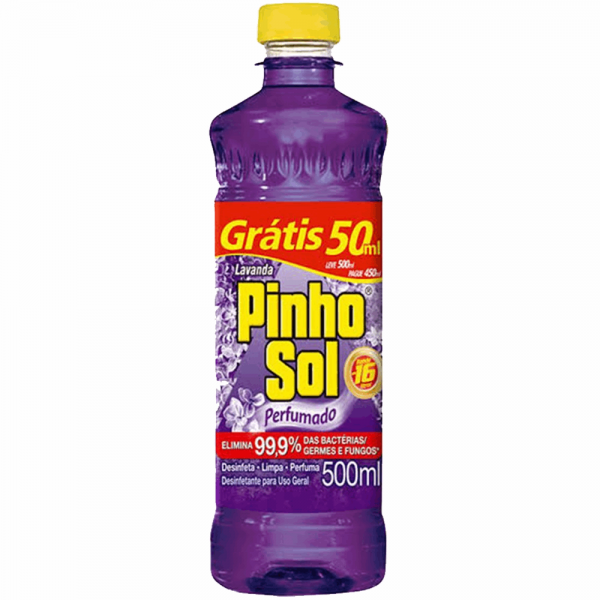 Desinf.Pinho Sol Lv500pg450ml Lavanda