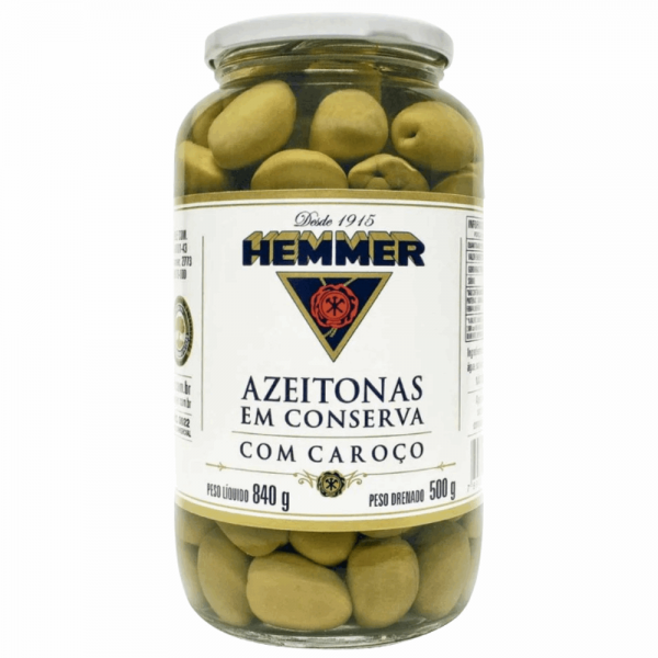 Azeitonas Hemmer 500gr C/Caroco