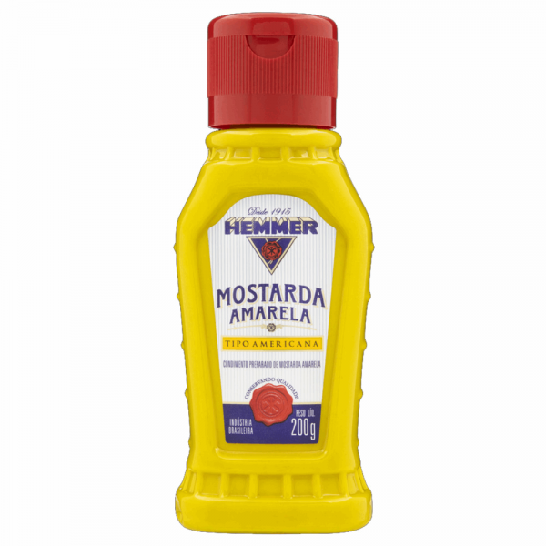 Mostarda Hemmer 200gr Amarela