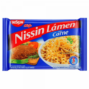 Massa Inst.Nissin Lamen 85gr Carne