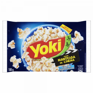 Pipoca Micro.Yoki 100gr Manteiga/Cinema