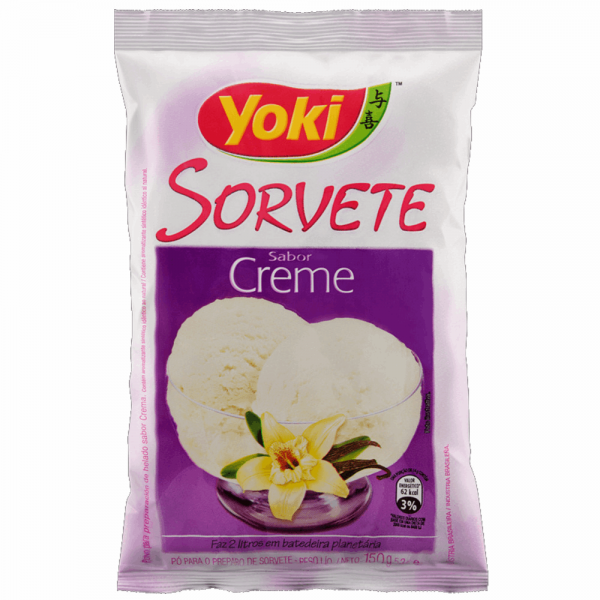 Po Sorvete Yoki 150gr Creme