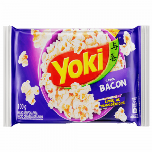 Pipoca Micro.Yoki 100gr Bacon